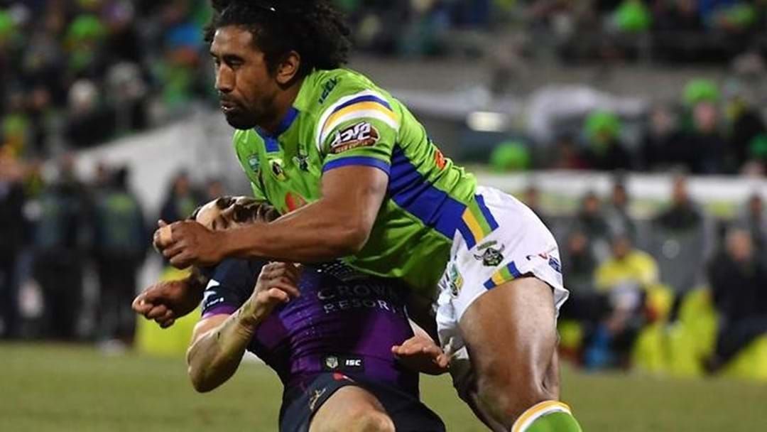Article heading image for Canberra's Soliola Learns His Fate