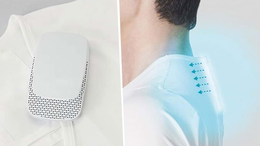 Article heading image for These Wearable Sony Air Conditioners Will Be Perfect For Summer