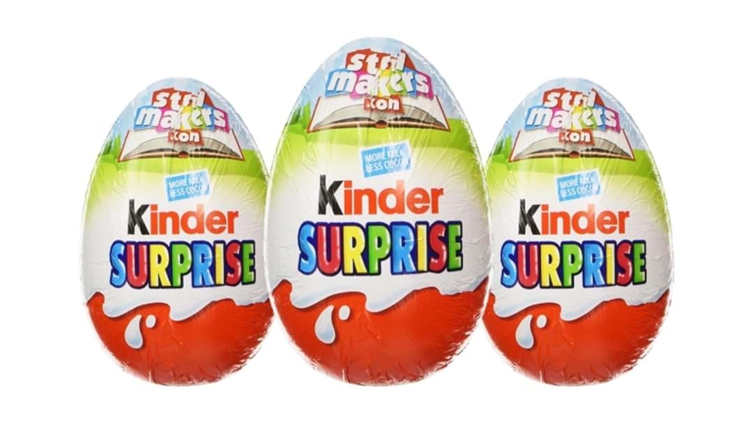 Article heading image for URGENT Recall Of Kinder Surprise Over Fears Of Potential Salmonella