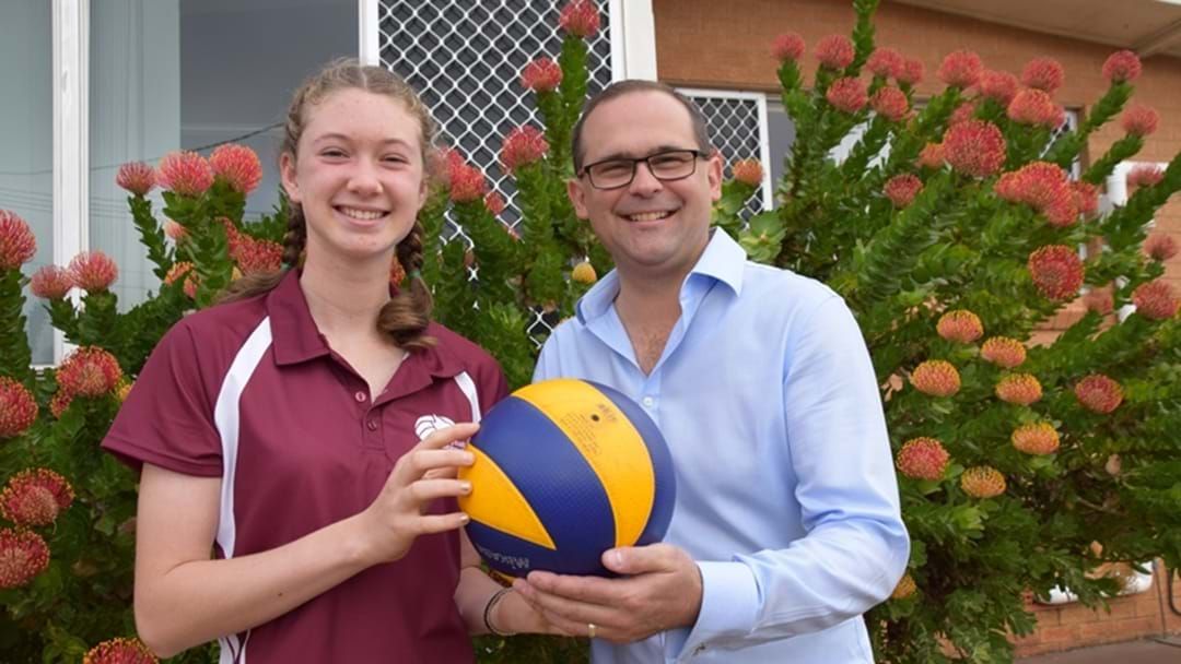 Article heading image for Local Hero Grant Helps Teen Compete in National Volleyball Comp