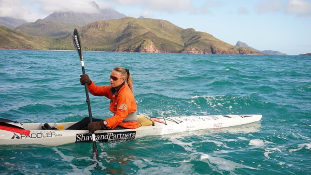 Article heading image for "I'm Convinced I Ran Over A Shark" Bonnie Hancock Joins Us Live While Paddling The Coast Of Aus