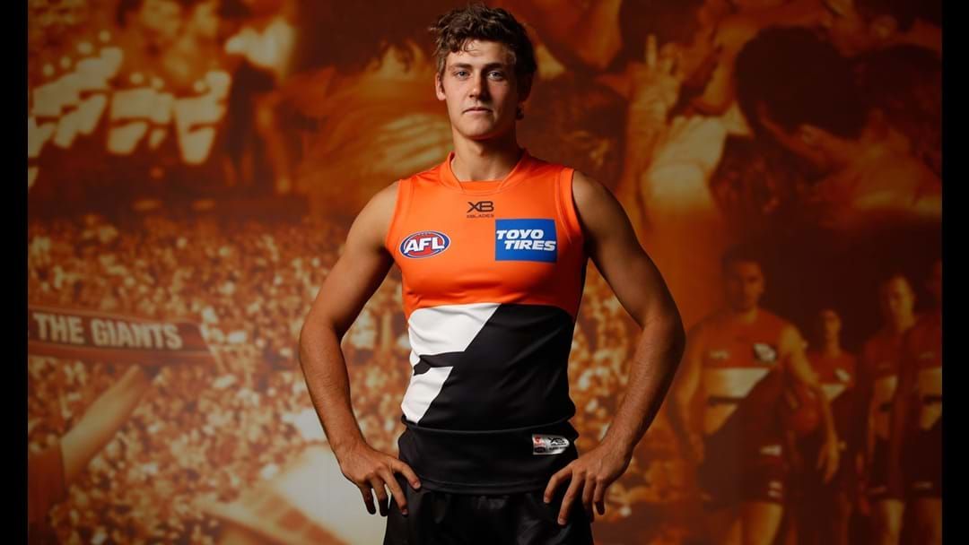 Article heading image for GWS Giants Star Harry Perryman