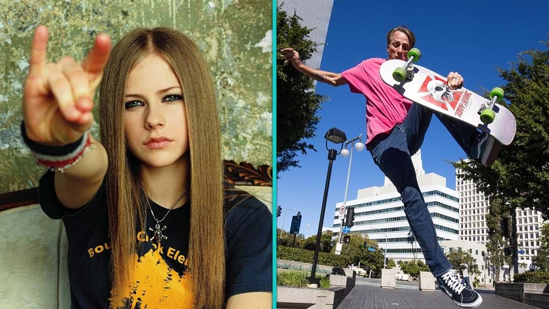 Article heading image for Avril Lavigne Approaches Tony Hawk To Star In Her 'Sk8er Boi' Movie