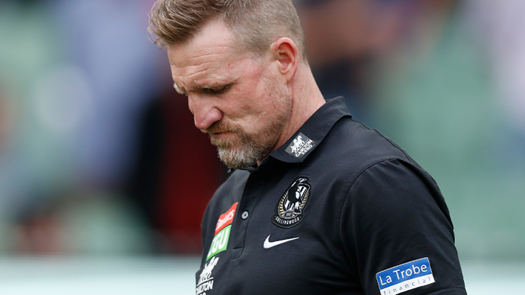 Article heading image for Bernie Vince Thinks Nathan Buckley Is "Finished At Collingwood"