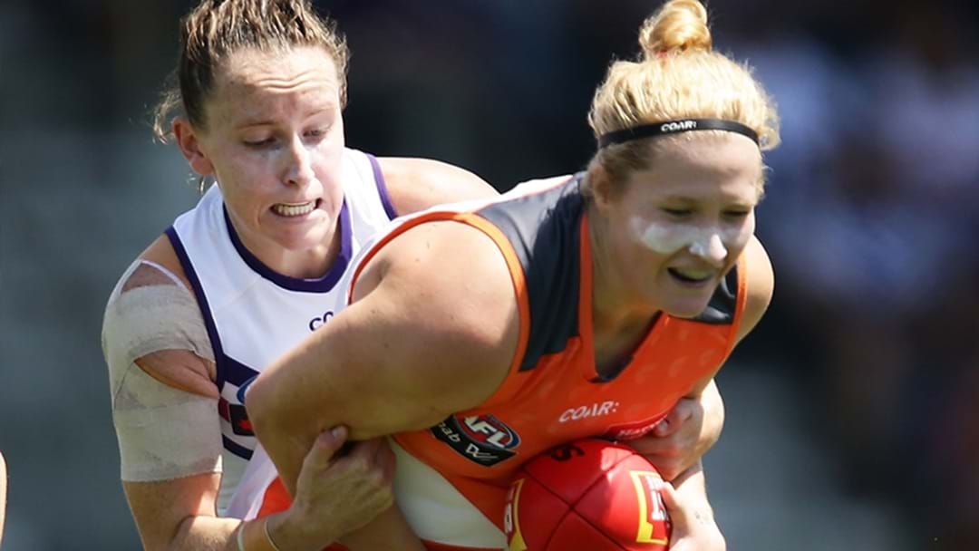 Article heading image for Massive Jumper Clash Forces GWS Players To Change Shorts Mid-Game