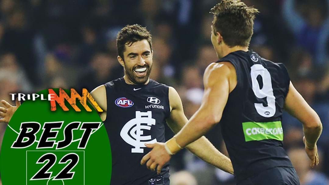 Article heading image for Carlton's Best 22 For 2017