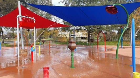 The Banalla Splash Park Construction Is almost Finished! - Hit 107