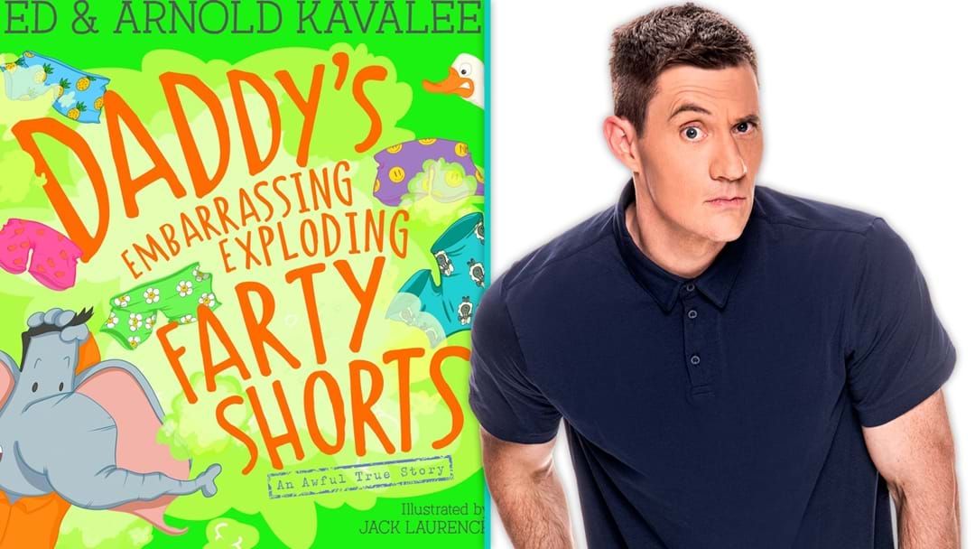 Article heading image for Ed Kavalee Has Written A Children's Book With His 4-Year-Old Son! 