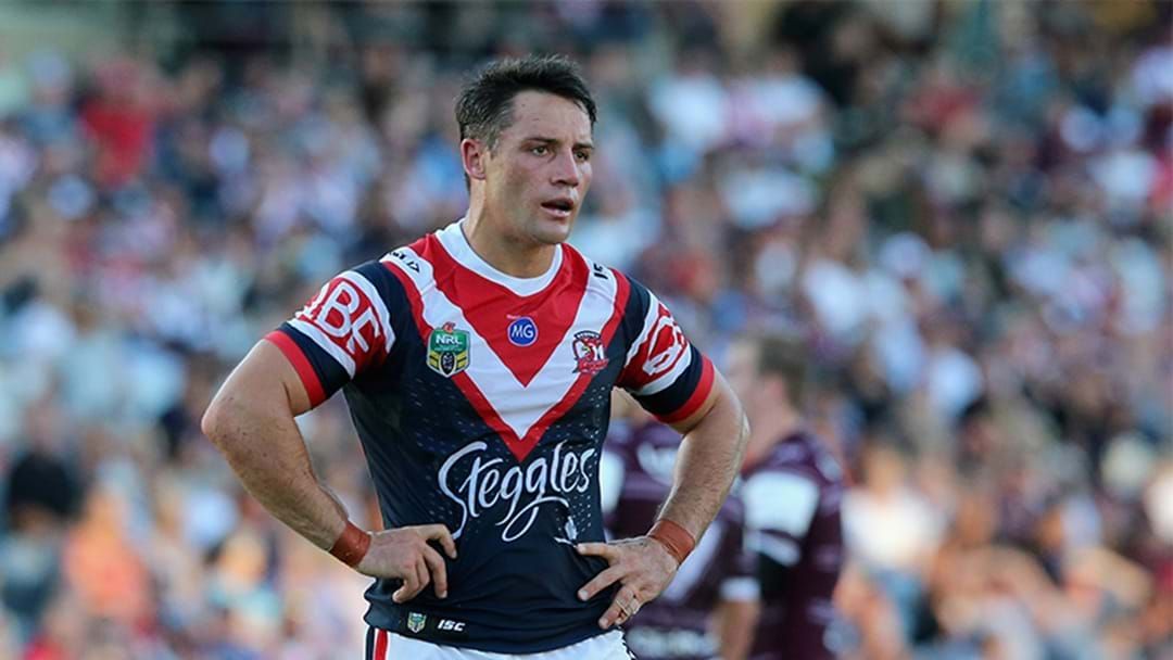 Article heading image for The Reason Why Cooper Cronk Could Miss The Roosters' Game Against The Titans Next Week