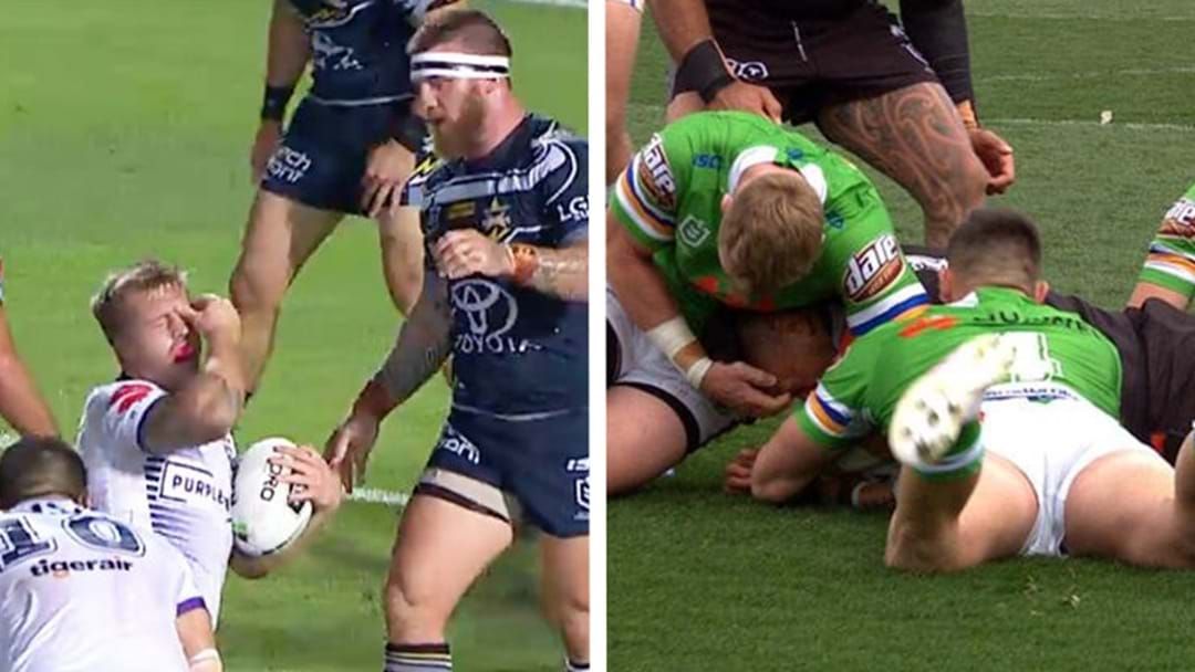 Article heading image for Paul Kent Slams NRL For "Lacking Courage" After Yet Another Eye Gouging Incident