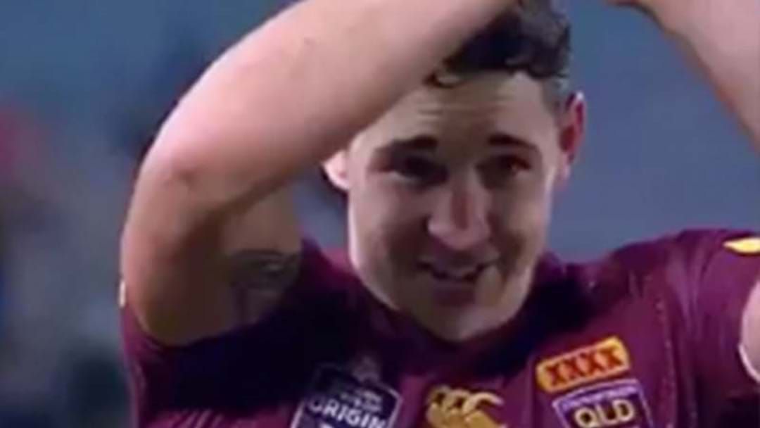 Article heading image for Billy Slater Breaks Down In Incredibly Raw Interview Post-Match