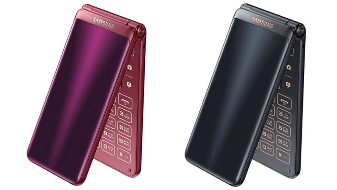 Article heading image for HOLY 2000s: Samsung Just Released A Smart Flip Phone! 