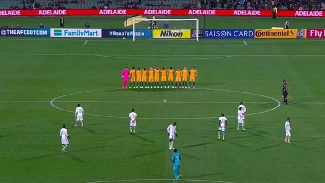 Article heading image for The Saudi Arabian Soccer Team Snubs A Minute's Silence At Last Night's World Cup Qualifier