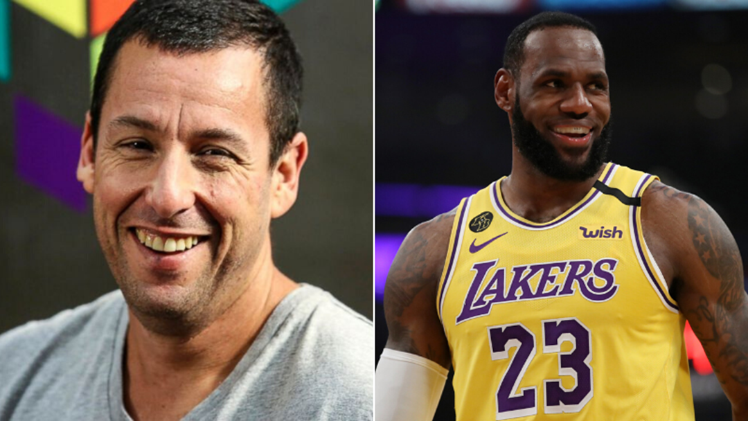 Article heading image for Adam Sandler & LeBron James Are Teaming Up For A New Netflix Film! 