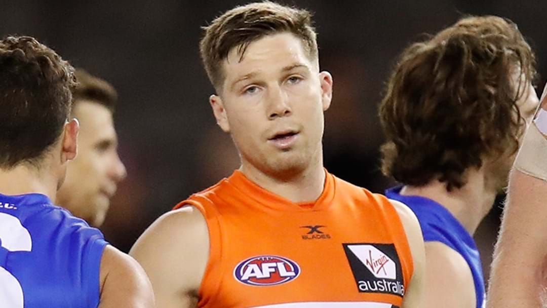 Article heading image for AFLPA Releases Statement On Toby Greene Beer-Pouring Incident