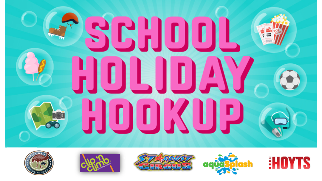 Article heading image for The School Holiday Hookup!