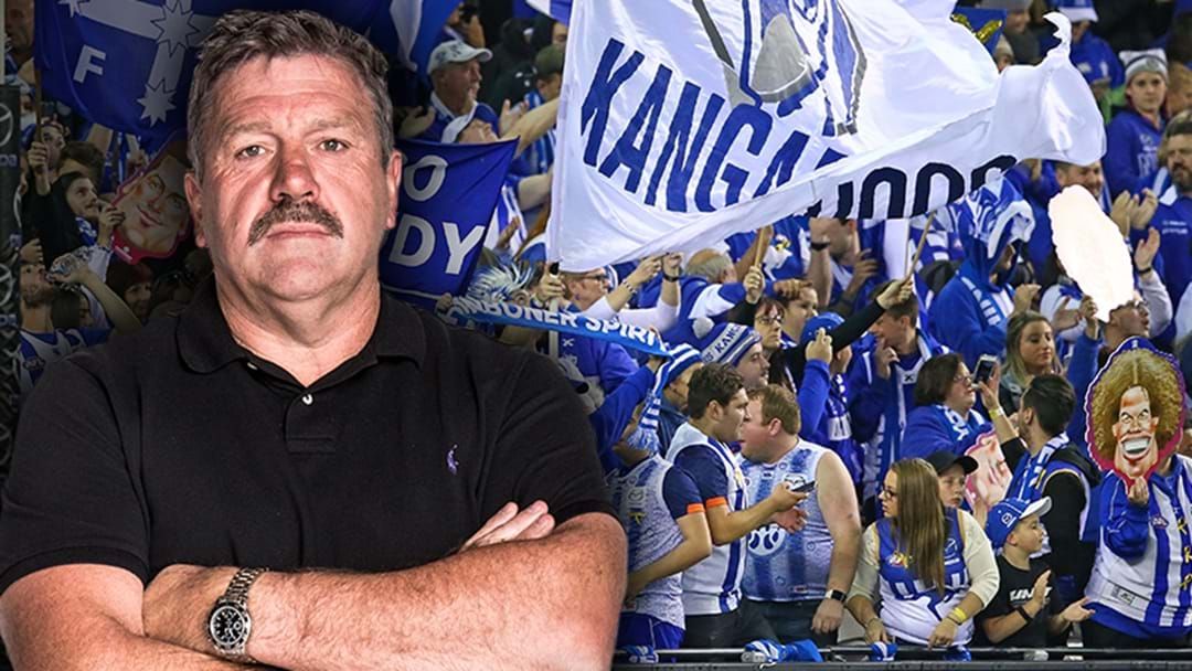 Article heading image for Brian Taylor Takes Aim At North Melbourne Fans