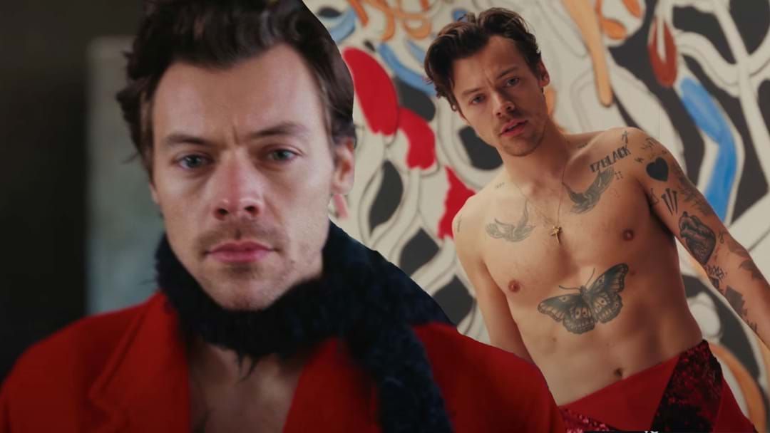 Article heading image for Harry Styles Strips Down To His Undies In New Video
