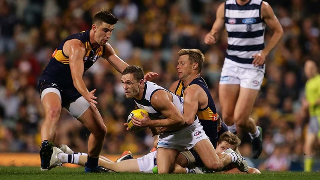 Article heading image for West Coast And Geelong Both Make Late Changes Ahead Of Clash At Optus Stadium