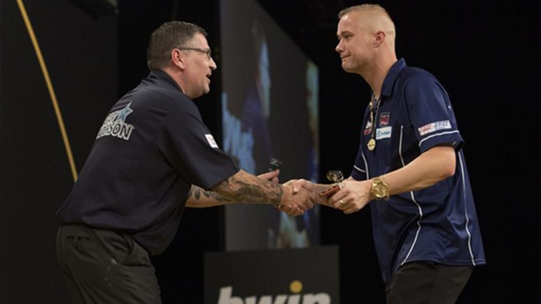 Article heading image for Darts Rivals Tee-Off Accusing Each Other Of Farting During Match 