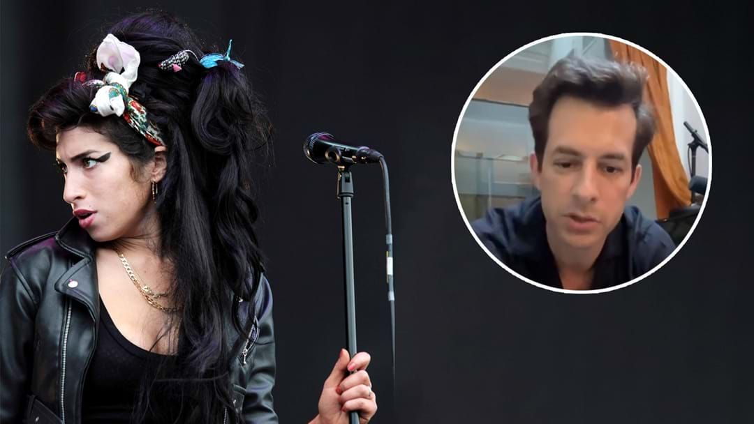 Article heading image for Mark Ronson Shares Previously Unheard Audio Of Amy Winehouse
