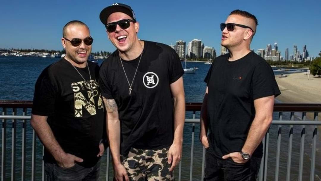 Article heading image for A.B And Ben Get To The Bottom Of The Nosebleed Section With Hilltop Hoods.