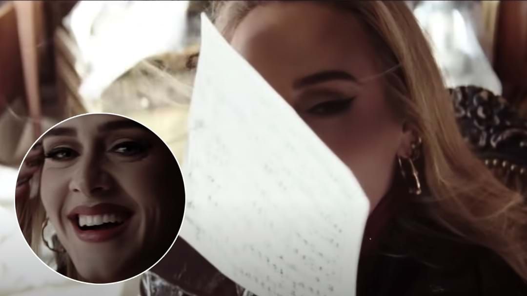 Adele Get Slapped by Paper and Fails to Play a Cassette in Blooper Vid