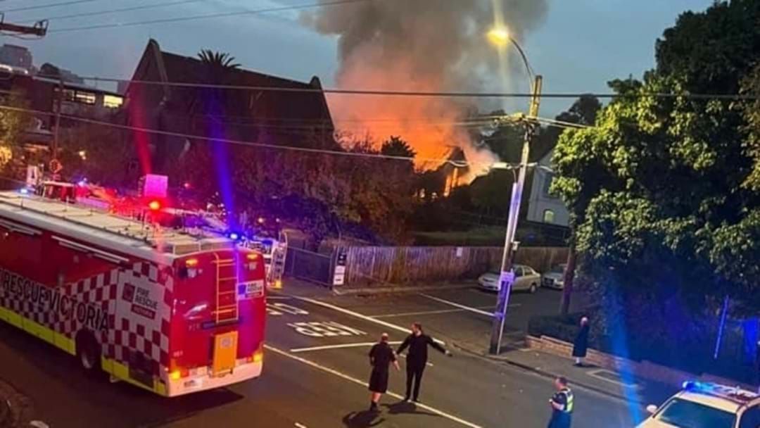 Article heading image for Firefighters Battle Massive Blaze At South Yarra School 