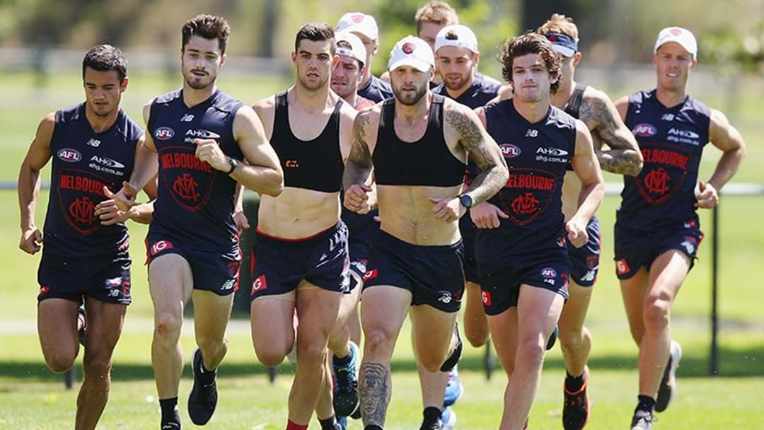 Article heading image for Melbourne Training Camp Cancelled After Players Ask AFLPA To Intervene