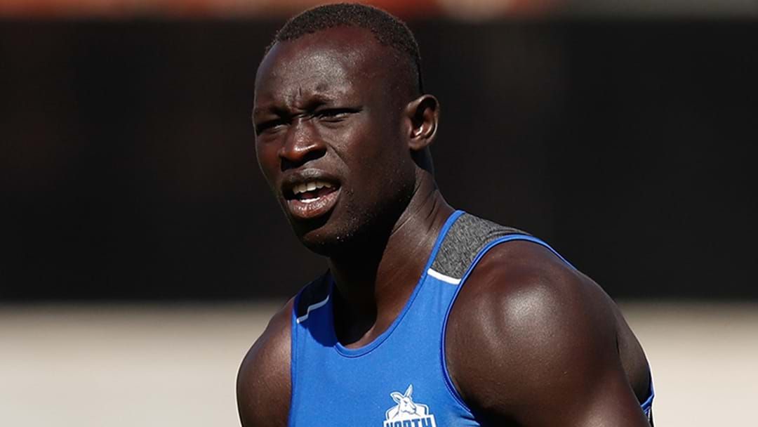 Article heading image for Majak Daw Injured At Training