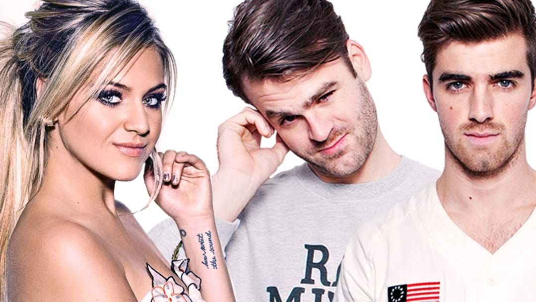 Article heading image for The Chainsmokers Just Dropped A Song With Kelsea Ballerini So Hit That Repeat Button