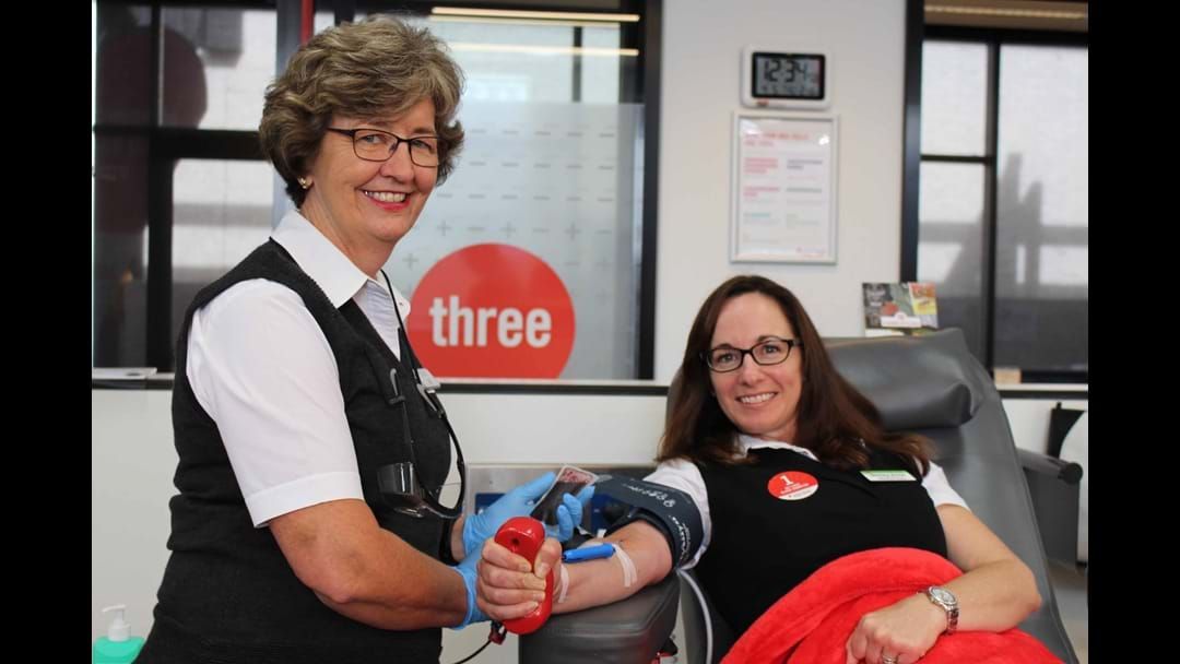 Article heading image for Health Workers Roll Up Their Sleeves for Red25 Blood Challenge