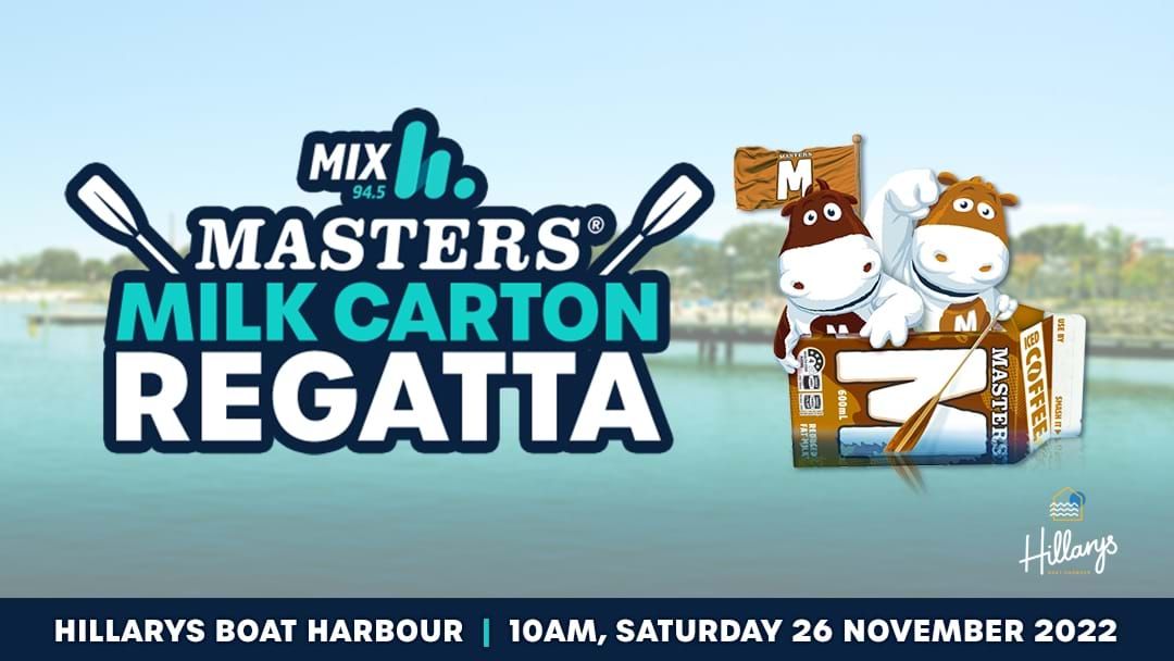 Article heading image for Mix94.5's Masters Milk Carton Regatta 2022!