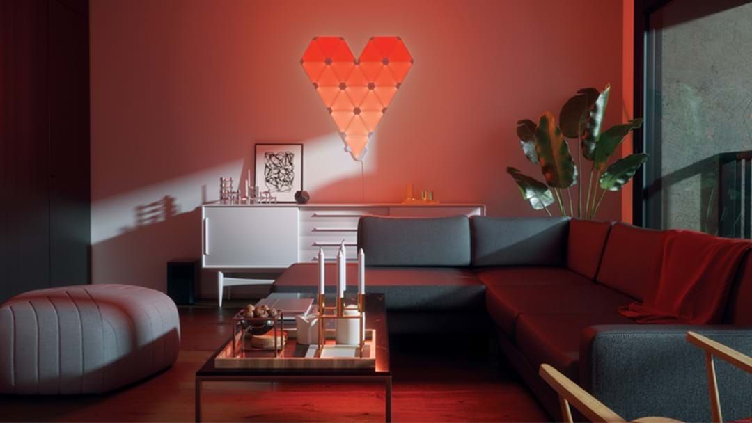 Article heading image for Looking To Set The Mood This Valentine's Day? These Light Panels Have A "Netflix And Chill" Setting 😍