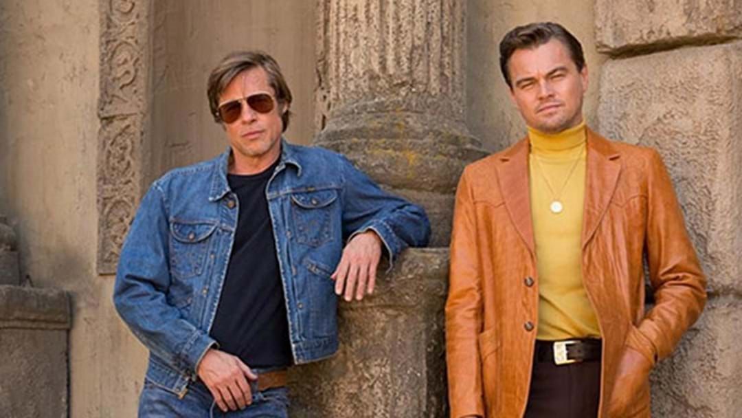 First Look At Heartthrob's Brad Pitt & Leonardo DiCaprio's New Movie