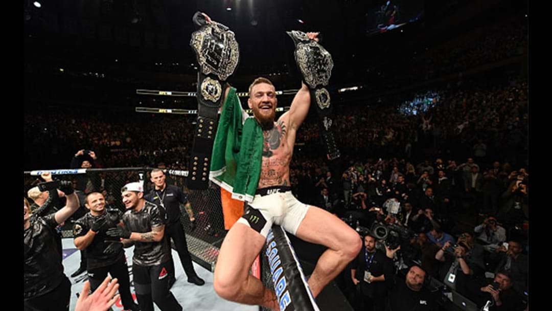 Article heading image for Is Conor McGregor Headed For The WWE? 