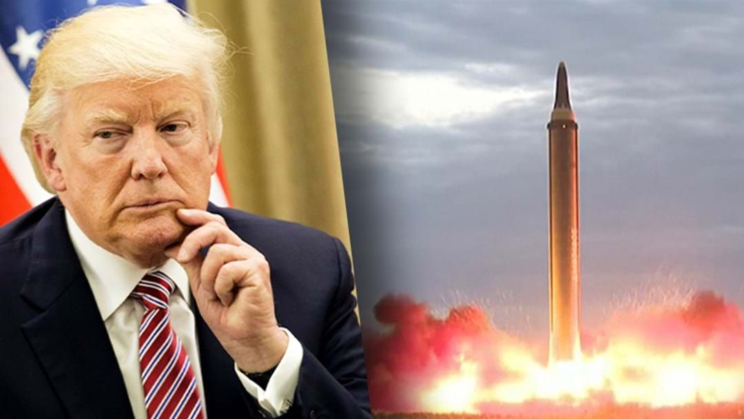 Article heading image for North Korea Launches Another Missile... Trump Says 'We'll Take Care Of It'