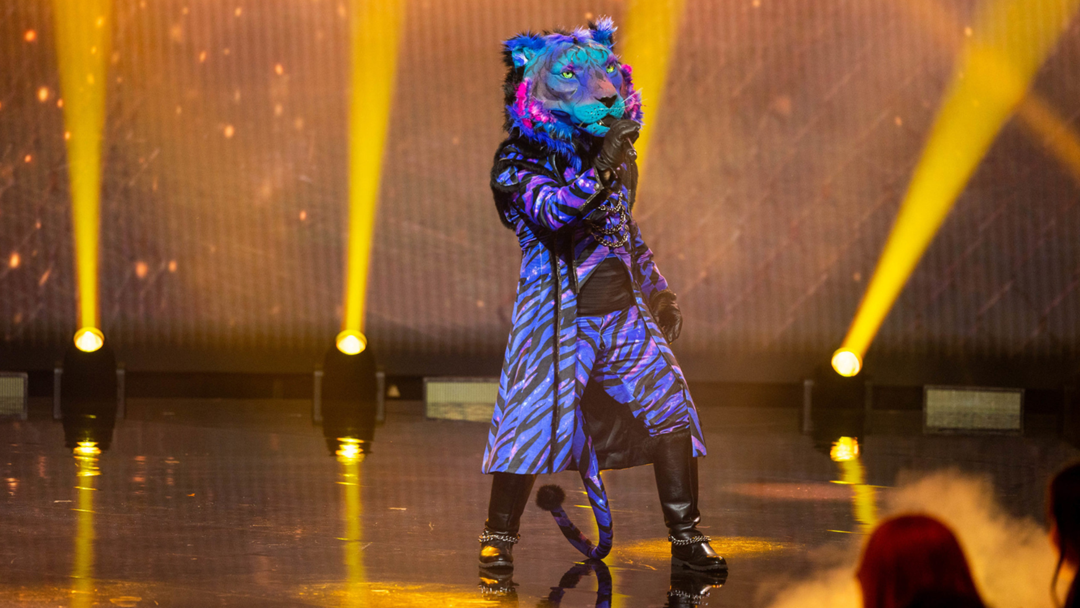 Article heading image for A Sexy Aussie TV Host Was Unmasked As Tiger On The Masked Singer!