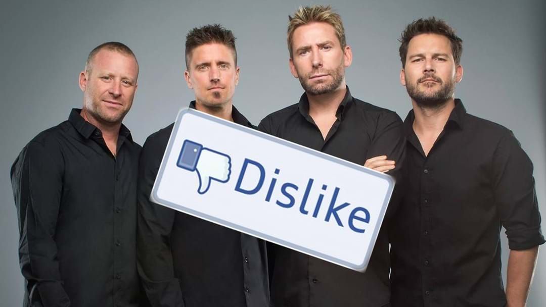 Article heading image for New Nickleback Single Makes Star Of Film Clip Throw Up