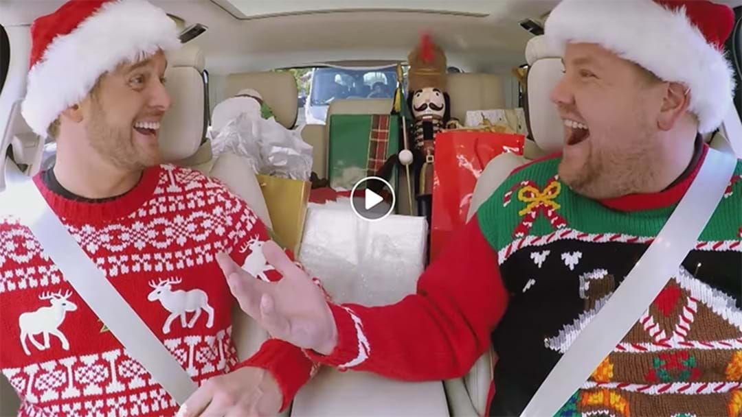 James Corden Drops Epic Christmas Carpool Karaoke With Michael Buble