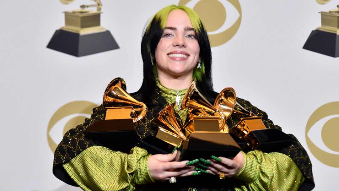 Article heading image for Billie Eilish Makes History With BIG Grammys Win!