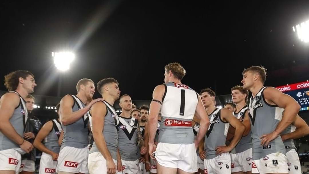 Article heading image for Port Adelaide Fans Who Attended Collingwood Match Urged To Get Tested