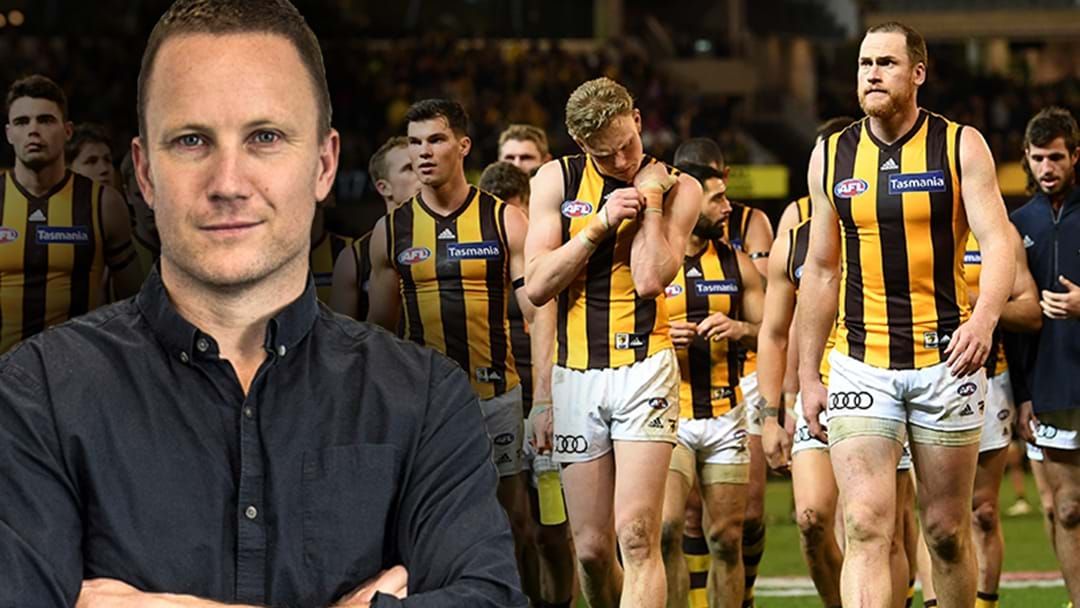 Article heading image for LISTEN | Nathan Brown Says Hawthorn “Won’t Fear” Anyone Despite Last Night’s Loss