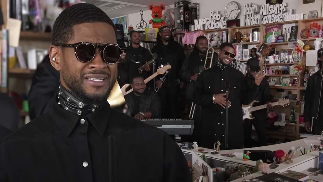 Article heading image for Usher Performs His Greatest Hits At 'Small Office Party'