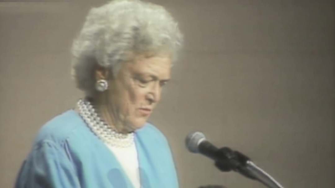 Article heading image for Former First Lady Barbara Bush Has Passed Away