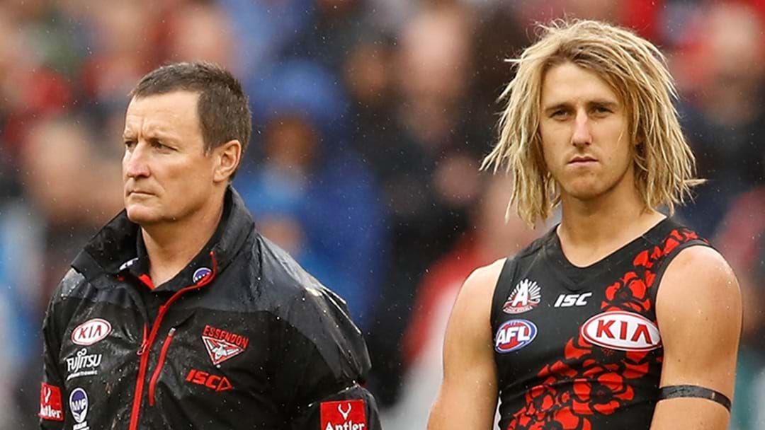 Article heading image for Dyson Heppell Explains John Worsfold’s Impact On Essendon