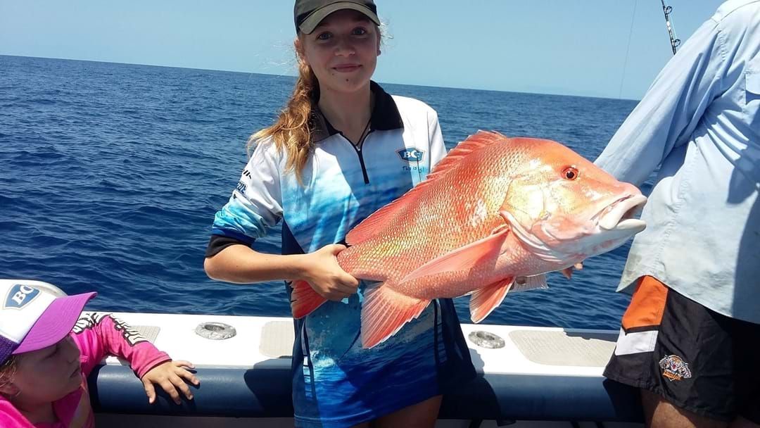 Article heading image for How This Local 15 Year Old Girl Is Reeling In 100KG Fish! 