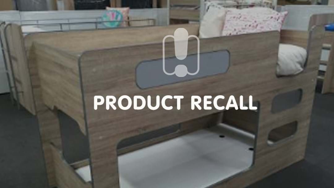Article heading image for RECALL: Bunk Bed Risk Of 'Entrapment' Due To Missing Panel