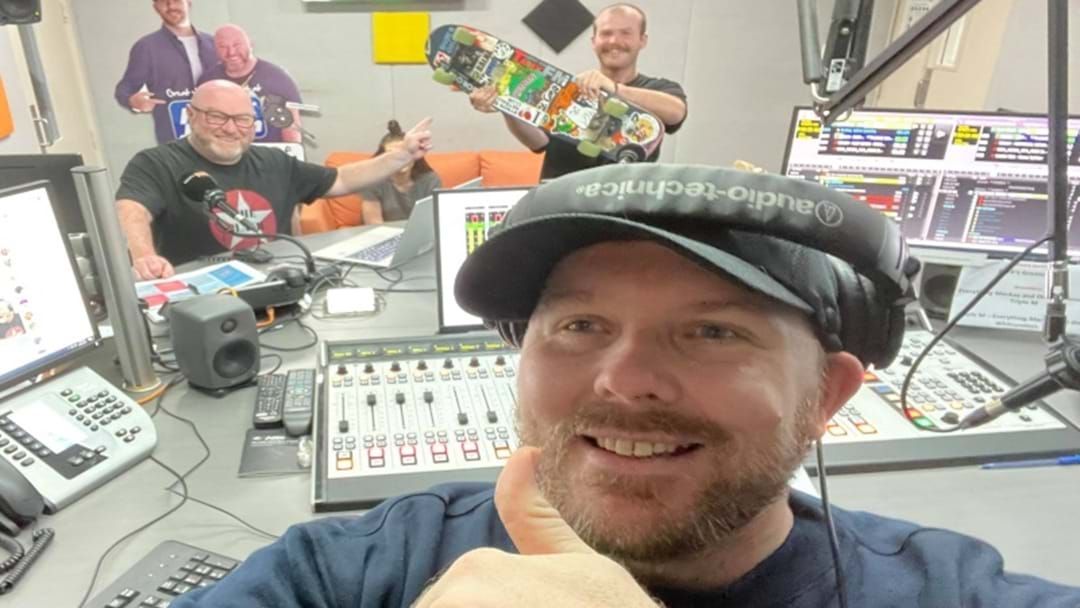 Article heading image for Gordy Skateboards From Melbourne To Cairns And Joins Jay & Dave Live In The Studio! 