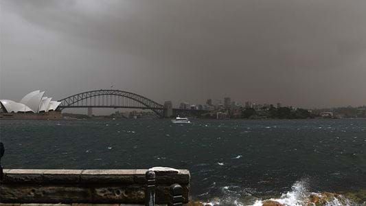 Air Quality Warning After Dust Storm Hits Sydney